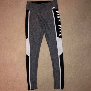 Pink brand grey leggings